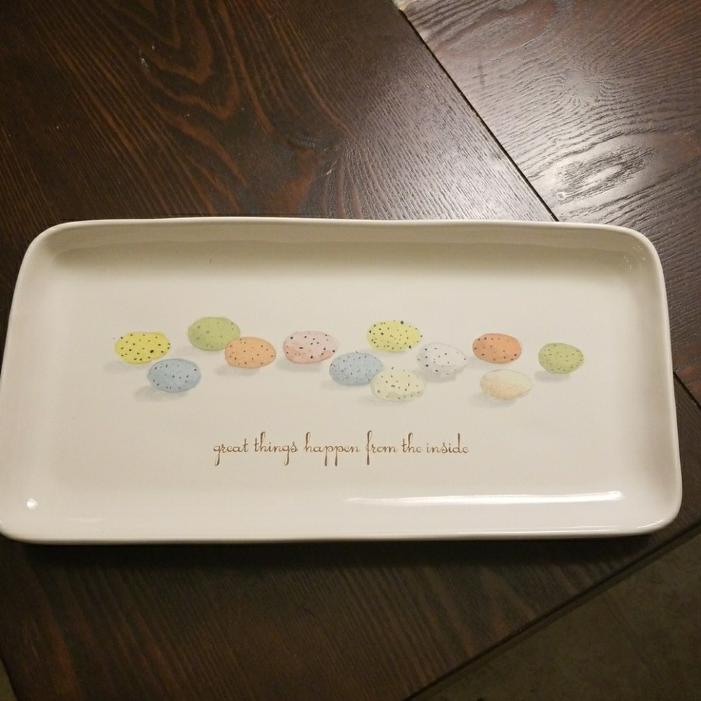 Easter Tray w/ Plates